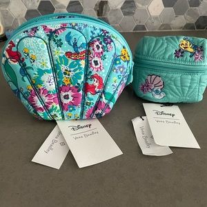 Vera Bradley Disney the little mermaid cosmetic case